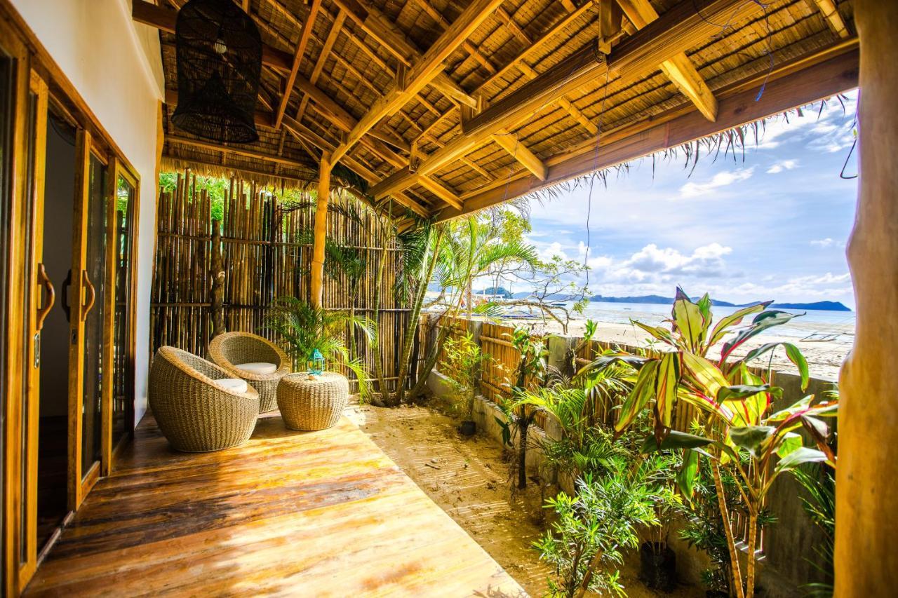 Maligaya Beach Bungalows El Nido Exteriér fotografie