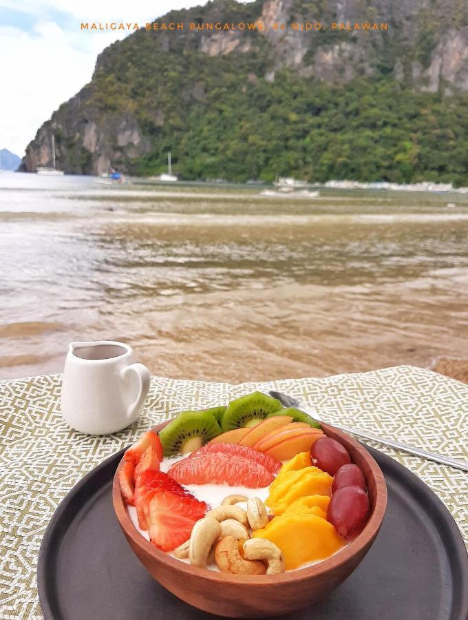 Maligaya Beach Bungalows El Nido Exteriér fotografie