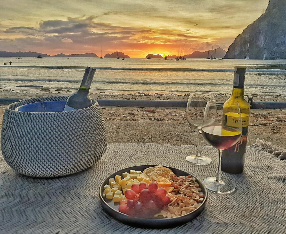 Maligaya Beach Bungalows El Nido Exteriér fotografie